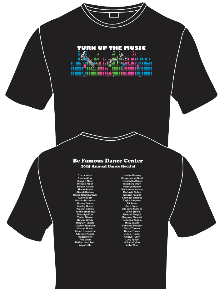2015 Recital T-Shirt